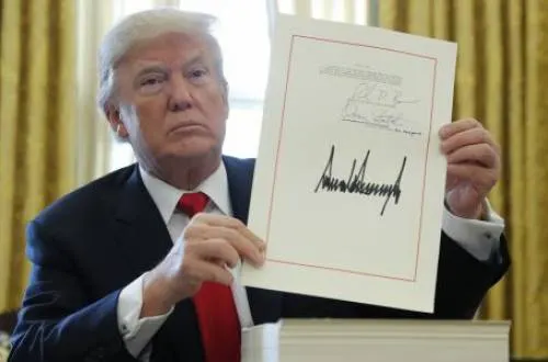 Trump firma su victoria legislativa
