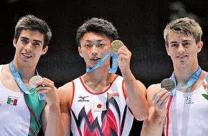 Mexicano alcanza primer podio de la historia en gimnasia
