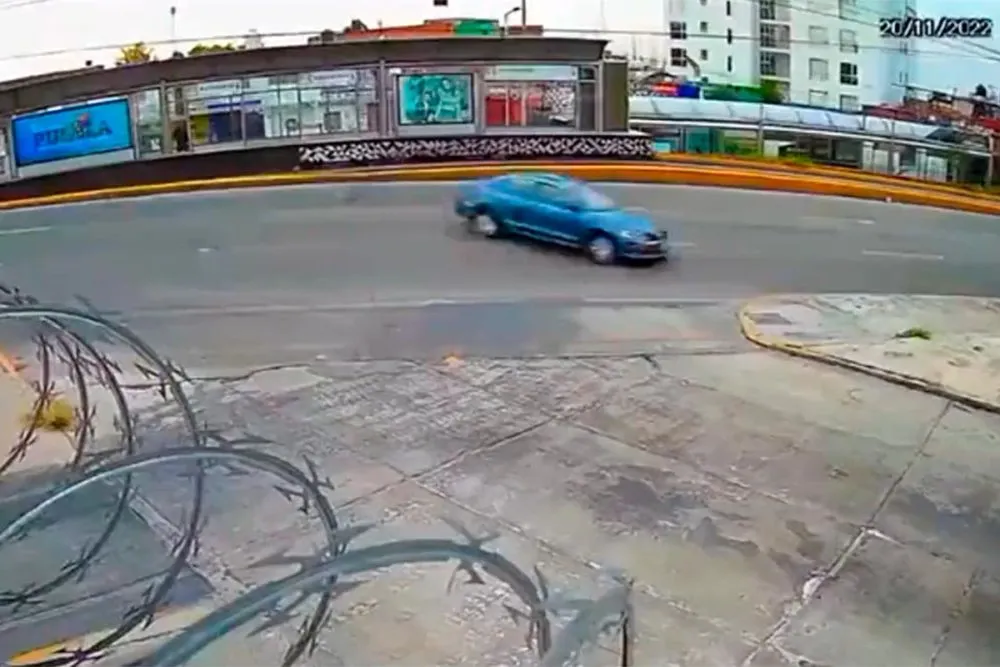 Choque Prensado Bulevar Atlixco