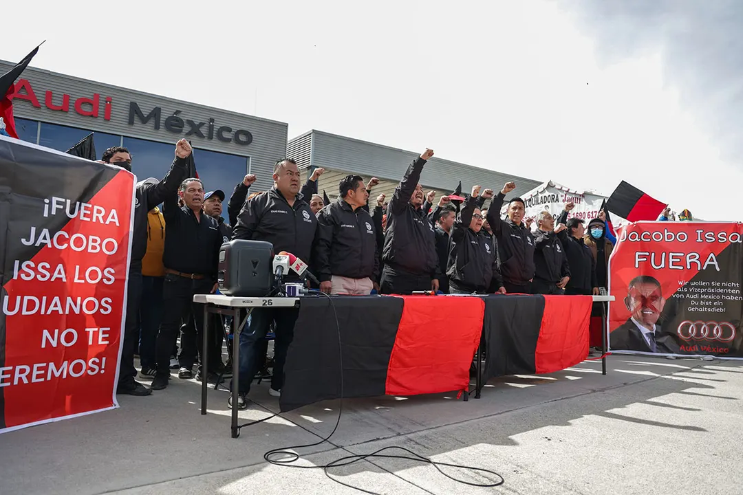 Huelga En Audi Mexico