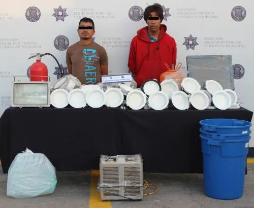 En acciones diferentes, detuvo Seguridad Pública Municipal a tres probables asaltantes de negocio