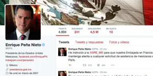 Condena EPN ataques terroristas en Francia
