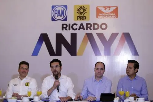 Ricardo Anaya Cortés estará en Puebla el jueves, sábado y domingo