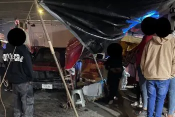 Conductora ebria embistió a dos ambulantes en Loma Bella