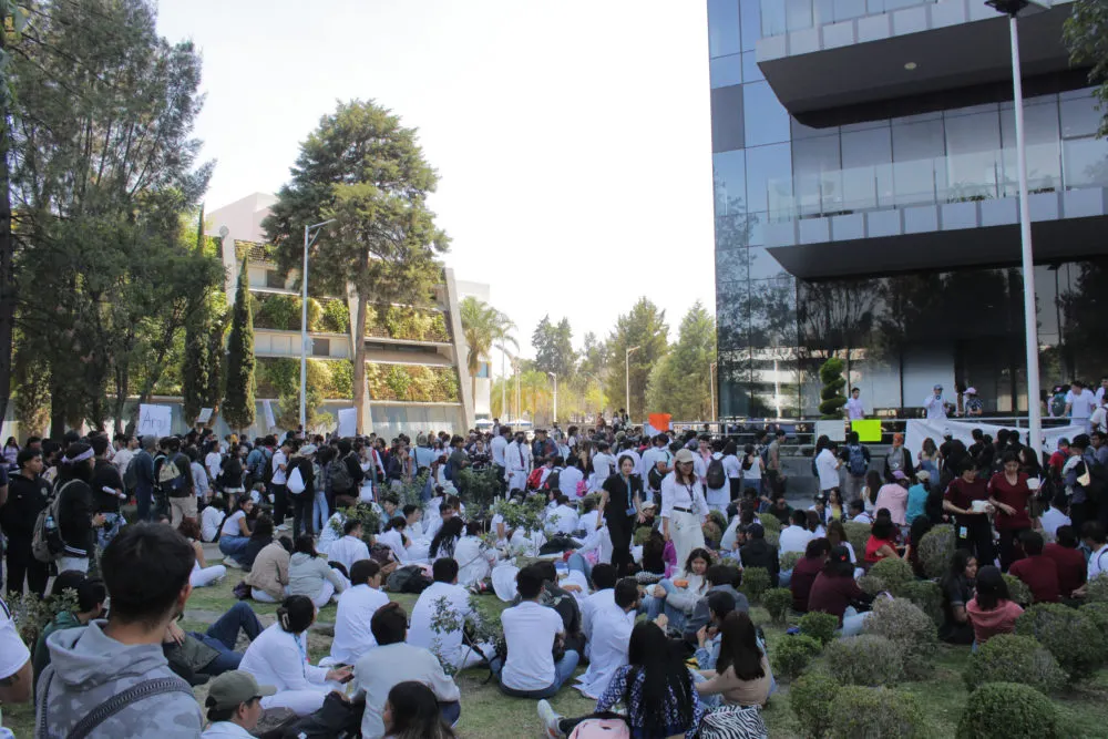 Manifestación Estudiantil de la BUAP