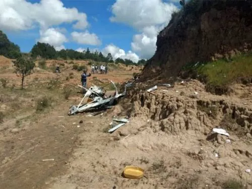 Se desploma dron de la Fuerza Aérea Mexicana