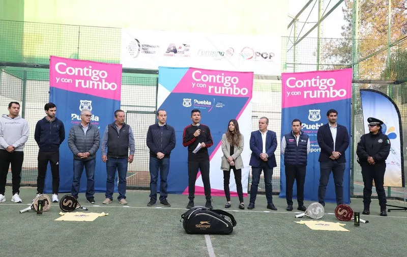 Presentación torneo de pádel
