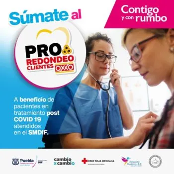 Redondeo OXXO en apoyo al SMDIF de Puebla