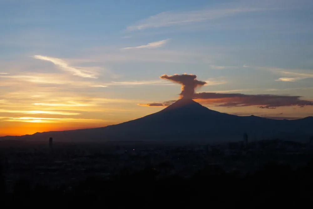 volcán Popocatépetl