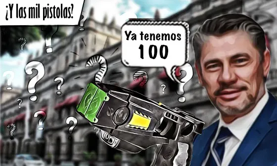 Compra el Ayuntamiento pistolas eléctricas y nadie sabe dónde están