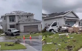 El huracán Milton tocó tierra en Florida, tornados, fuertes vientos y lluvias azotan el estado