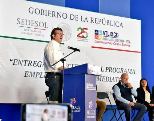 Entrega SEDESOL Puebla, cerca de 5 millones de pesos del Programa Empleo Temporal Inmediato