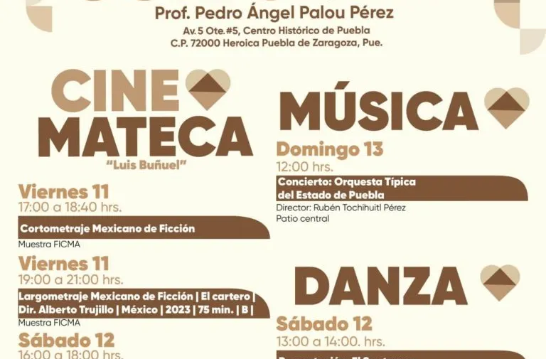 ¿Qué hacer en Puebla este fin de semana? Eventos imperdibles del 11 al 14 de julio