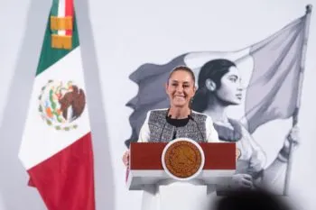 Sheinbaum señala que México es respetado por Estados Unidos y por el mundo entero