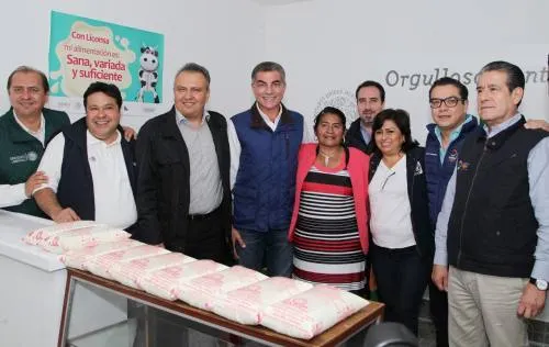 Federación y estado inauguran nueve lecherías Linconsa en la entidad