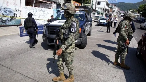 Retienen a elementos de la Guardia Nacional en Guerrero