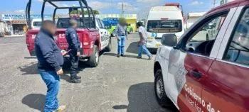 Por ilegalidades, SMT remite unidad de transporte a depósito vehicular