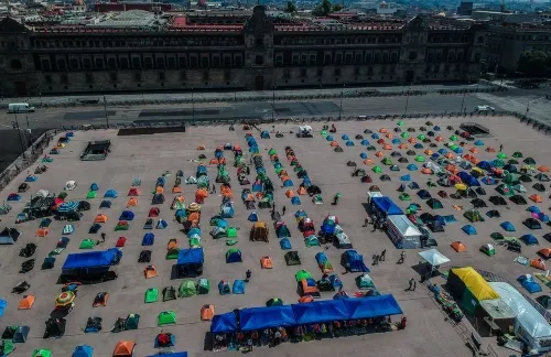 No estamos dispuestos a compartir el zócalo: integrantes de FRENA