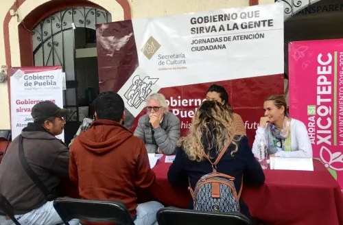 Participa Secretaría de Cultura en mesa de atención ciudadana de Xicotepec