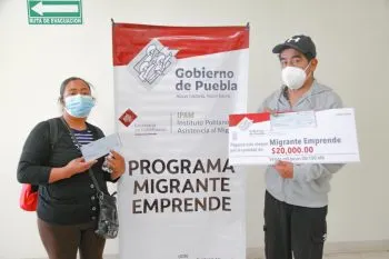Respalda Gobierno del Estado a migrantes poblanos con programa de emprendimiento