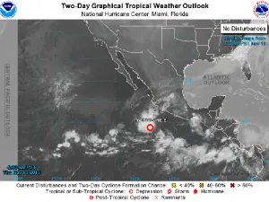 Alerta en Guerrero y Michoacán por la inminente tormenta ‘Rick’