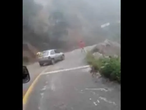 Video: Captan deslave en cerro de Oaxaca