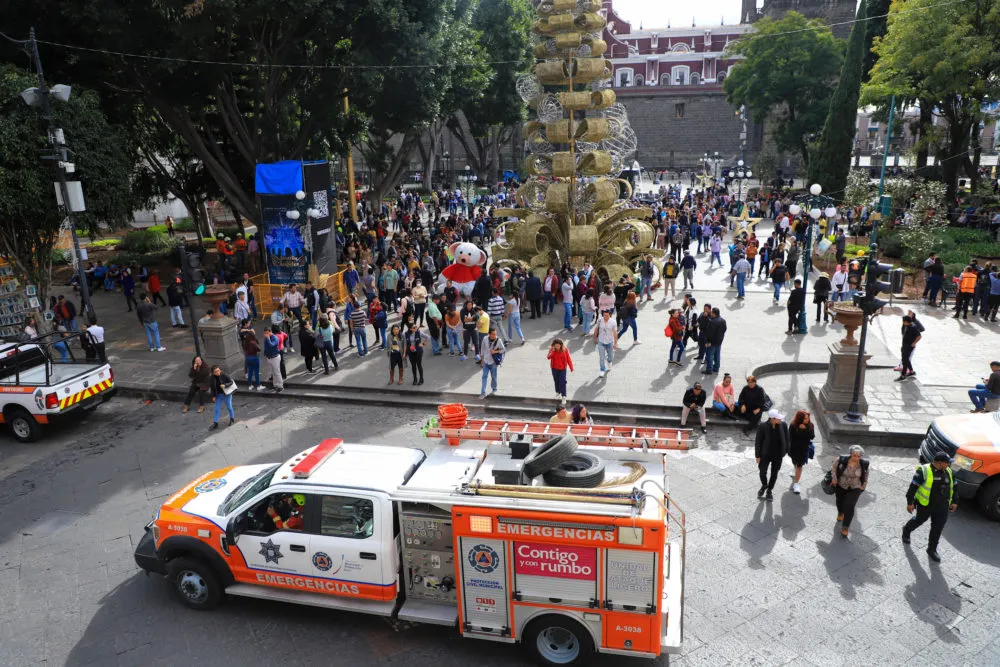 Sismo Ciudad De Puebla