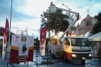 Promueve Ayuntamiento de Puebla Senderos de Paz en paraderos, centros médicos y mercados