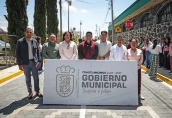Cumple Gobierno de Cuautlancingo compromisos y mejora movilidad en Privada Kinte