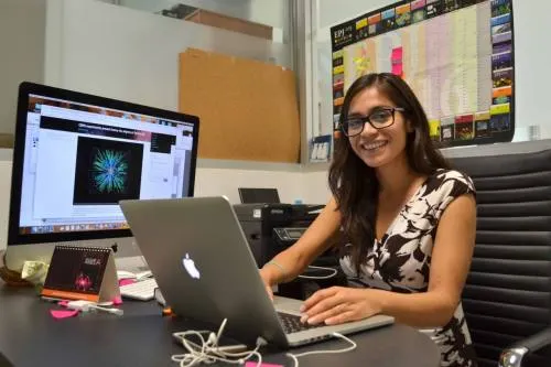 Irais Bautista. joven investigadora de la BUAP, en las ligas mayores de la ciencia