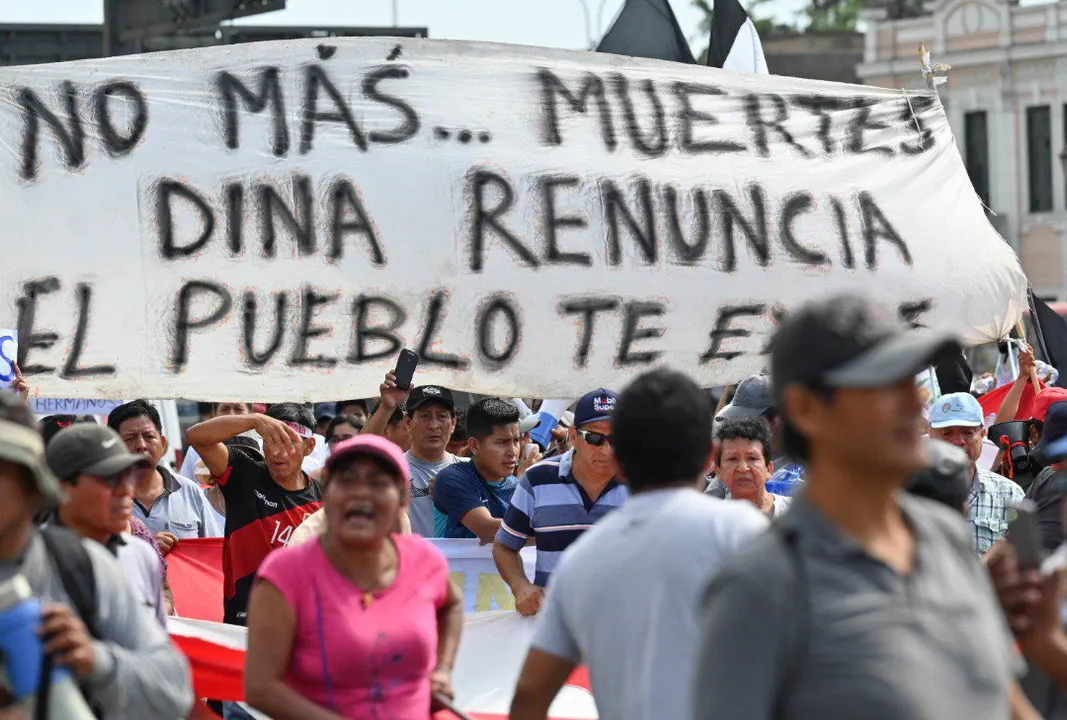 Protestas en Perú