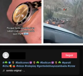 Así recluta el narco a través de Tiktok