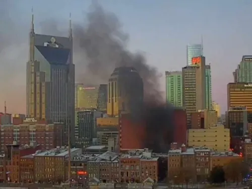 Explosión sacude centro de Nashville; no se reportan heridos