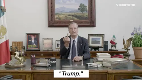 Vicente Fox aspira a ser el presidente de EEUU en 2020