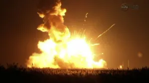 Cohete espacial explota en Virginia, EEUU
