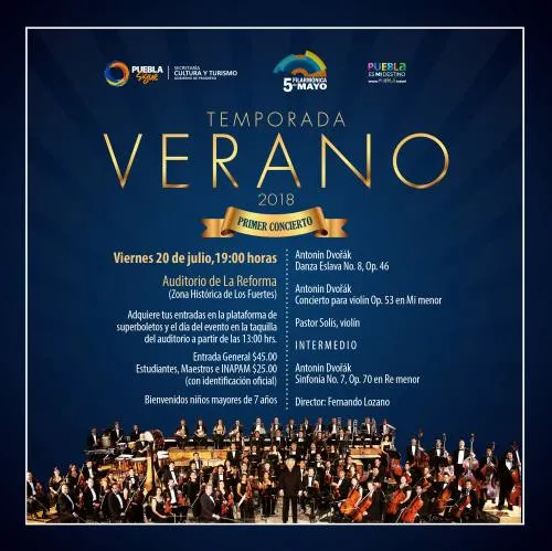 Inicia Temporada de Verano de la Filarmónica 5 de Mayo