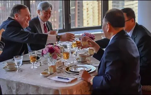 Pompeo recibe al vicepresidente norcoreano en Nueva York
