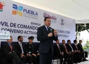 Refuerzan Moreno Valle y Rivera Pérez la seguridad pública en la capital