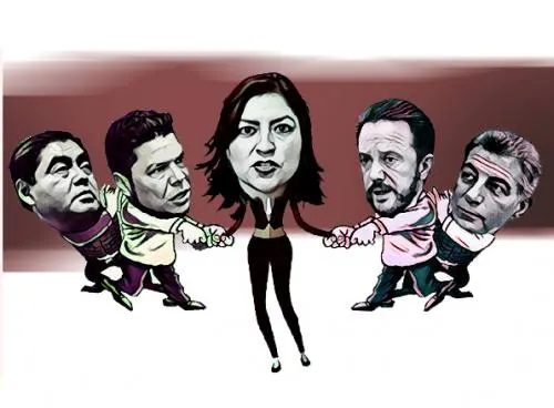 Gabriel Biestro, la voz de Miguel Barbosa en el pleito con Claudia Rivera