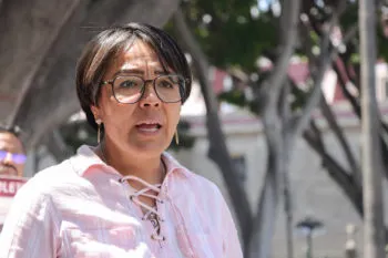Madre buscadora reprocha a Fernando Morales falta de legislación en desaparición de personas