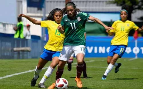 Tri Sub 20 debuta en Mundial femenil con sufrido triunfo ante Brasil