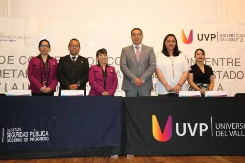 SSP y Universidad del Valle de Puebla, firman convenio en materia de capacitación laboral