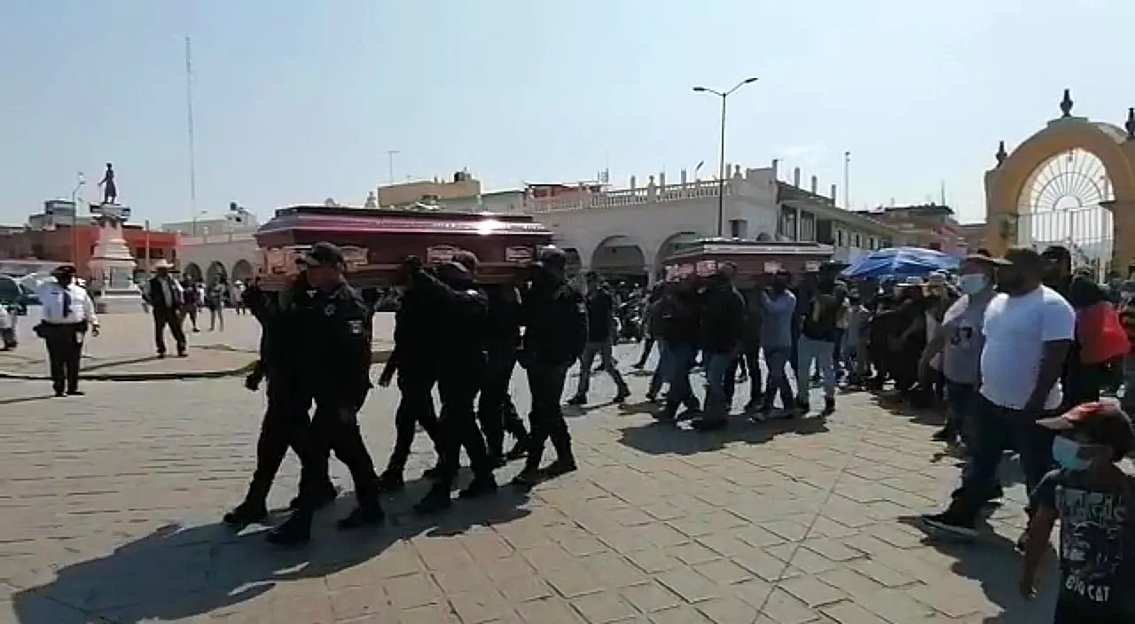 Director policía Acatlán emboscada funeral