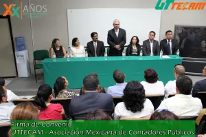 UTTECAM firma convenio con Asociación Mexicana de Contadores Públicos