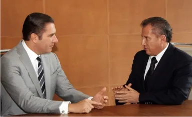 Reconoce Gobernador apoyo del Rector para mejorar la educación en el Estado
