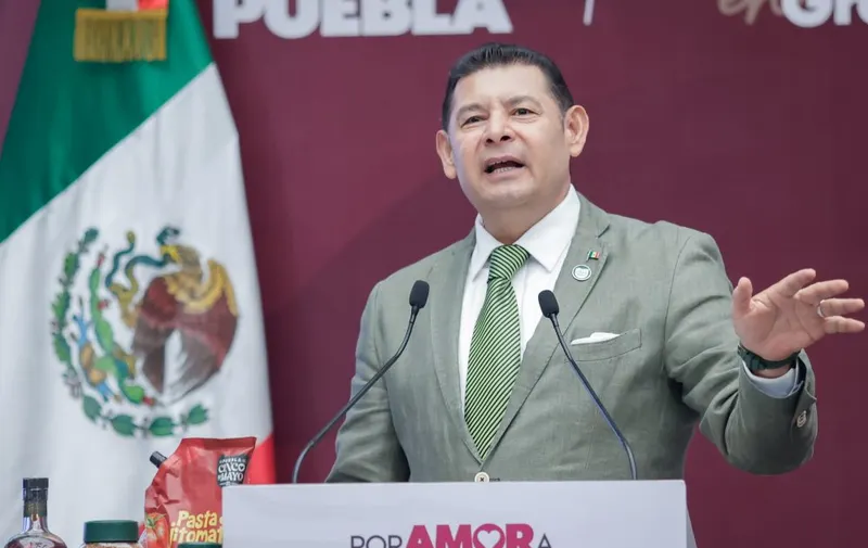 Alejandro Armenta Mier, gobernador del estado de Puebla. Foto: Anel Esgua / EsImagen