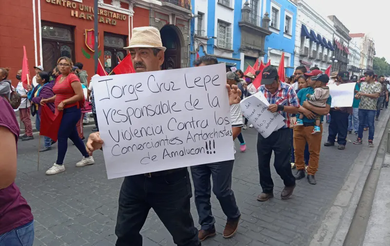 Protesta Antorcha Campesina