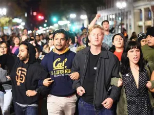 Triunfo de Trump desata protestas en EU