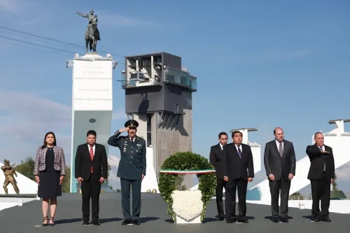 Miguel Barbosa encabeza ceremonia del CLVII aniversario luctuoso del general Ignacio Zaragoza