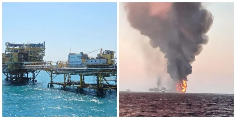 Incendio en Pemex